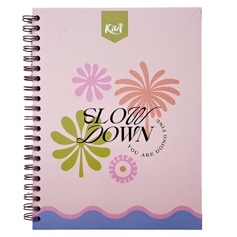 Kiut Cuaderno Argollado 6 Materias 150 Hojas Diseños Surtidos