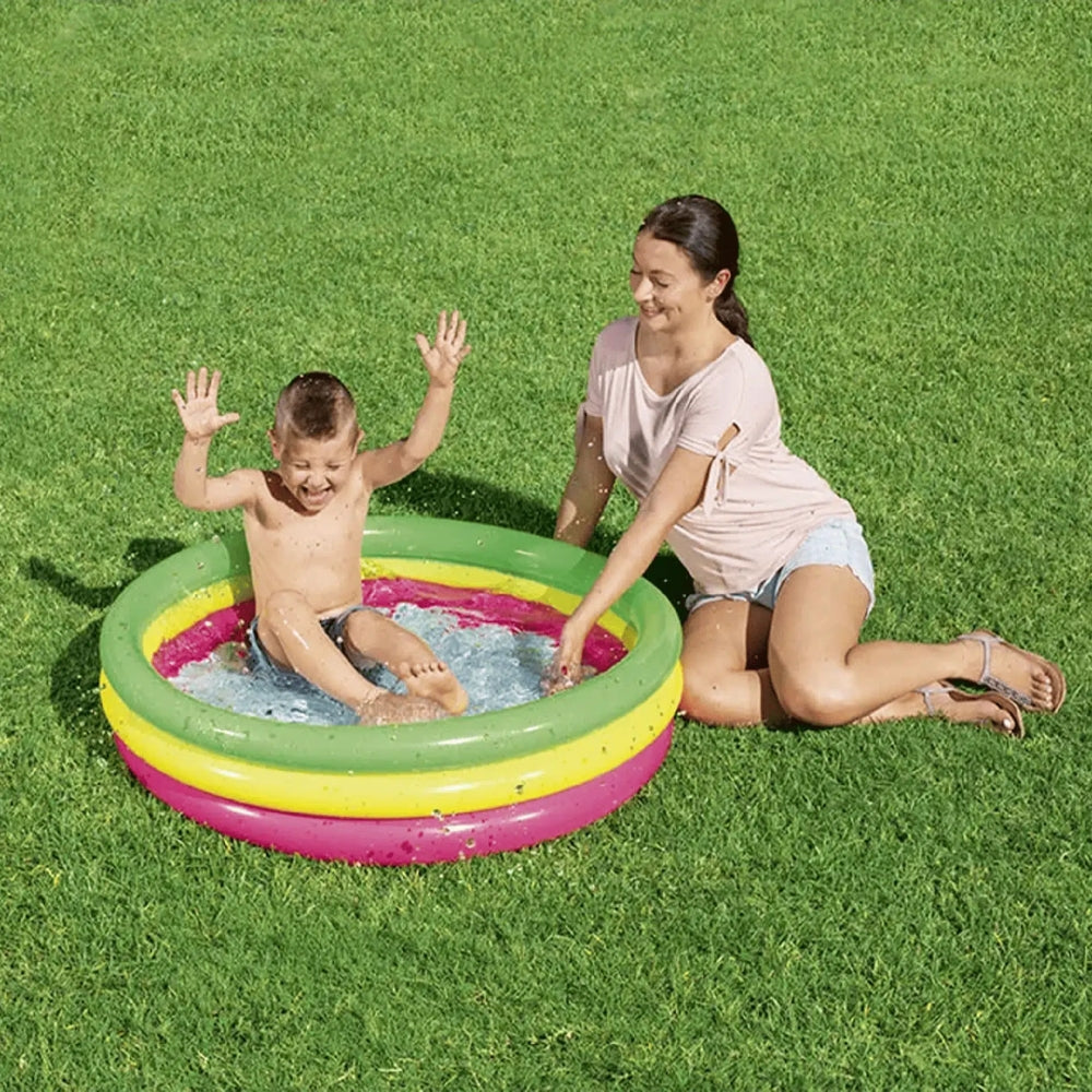 Bestway Piscina Inflable Para Niños Swim Squad 1.02m X 25cm