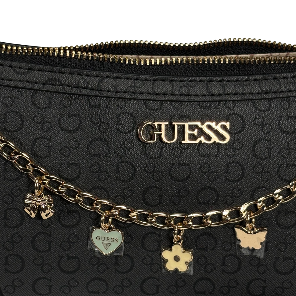 Guess Cartera Tasha Mini Coal