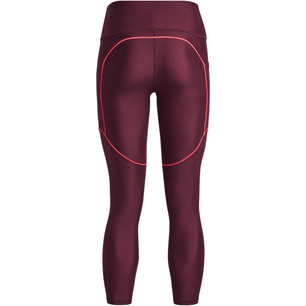 Under Armour Leggings de Entrenamiento Para Damas Color Burdeos
