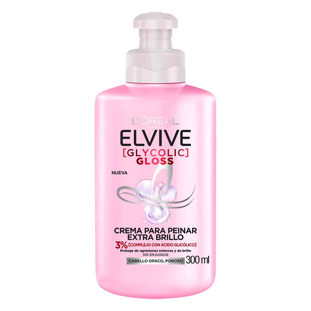 L'oreal Paris Crema de Peinar Elvive Glycolic Gloss 300ml