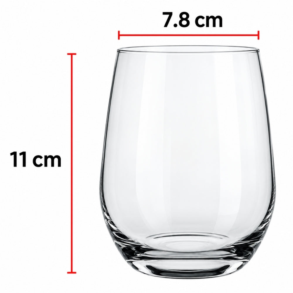 Vaso de Vidrio Multiusos Dubai 350ml