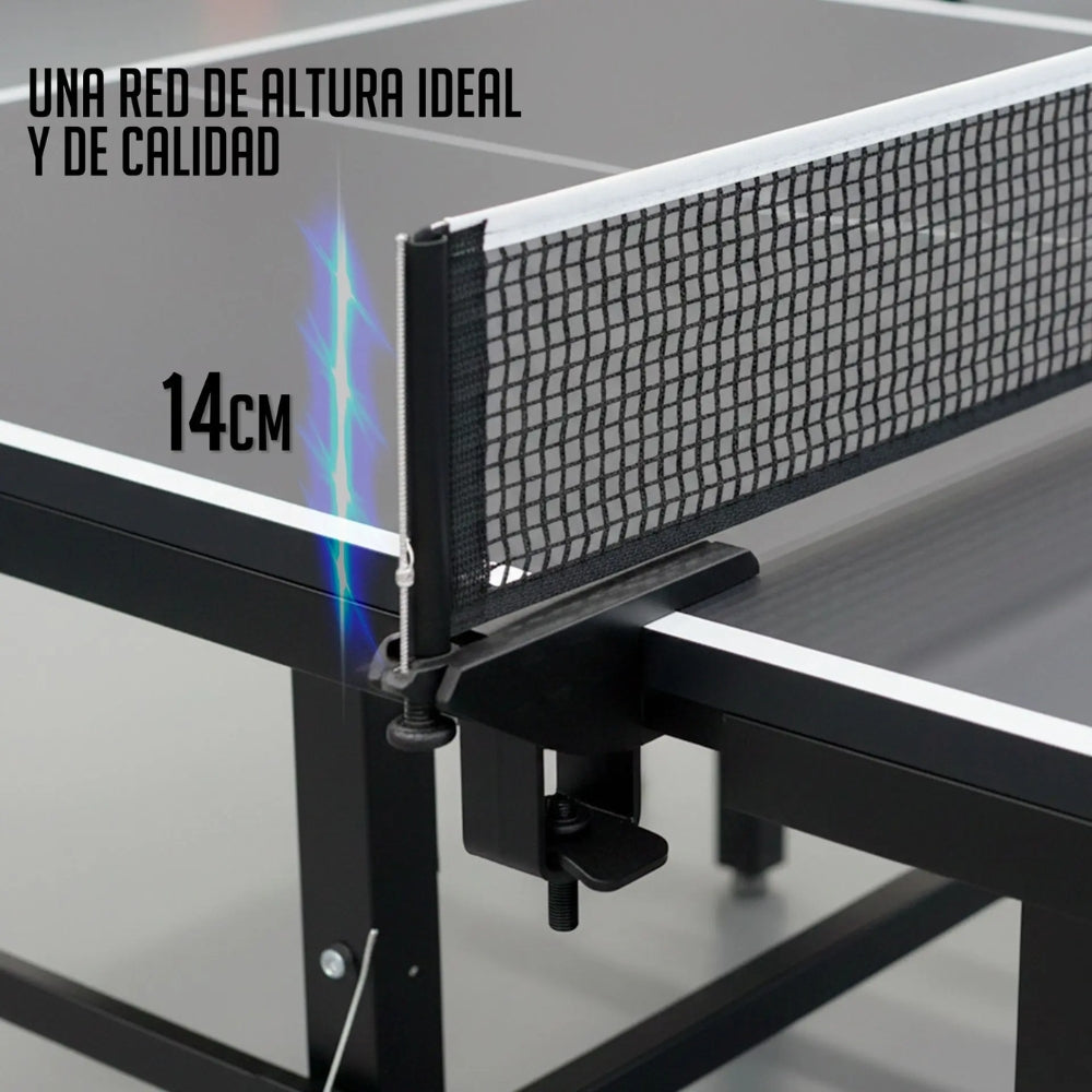 KX Mesa De Ping Pong Indoor 18mm Con Accesorios