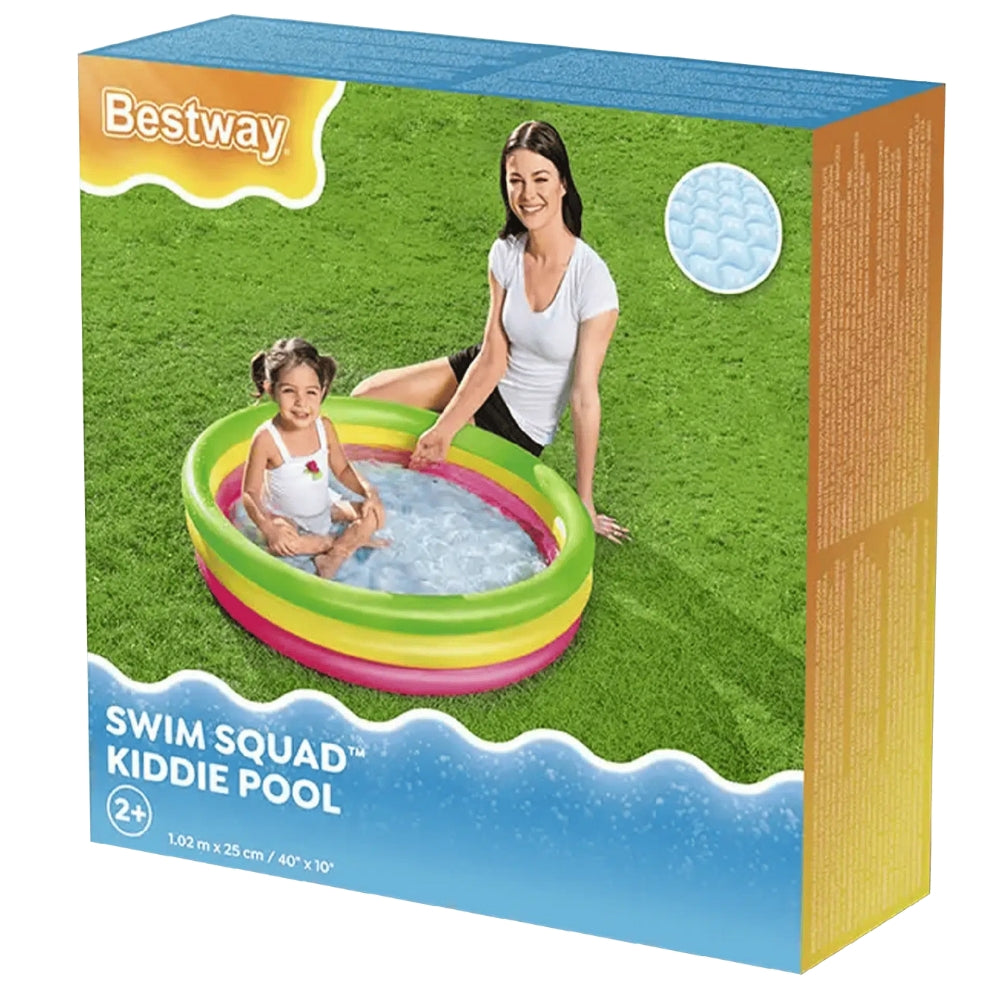 Bestway Piscina Inflable Para Niños Swim Squad 1.02m X 25cm