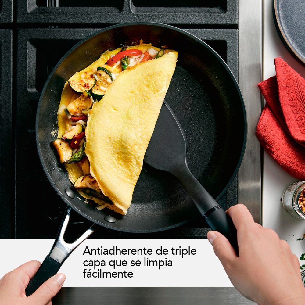 KitchenAid Set 2 Sartenes De Aluminio Anodizado Duro 21/31Cm
