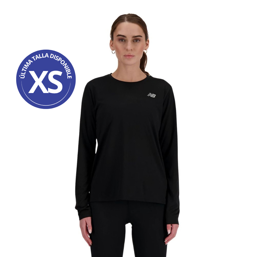 New Balance Manga Larga Sport Essentials Camiseta Para Dama