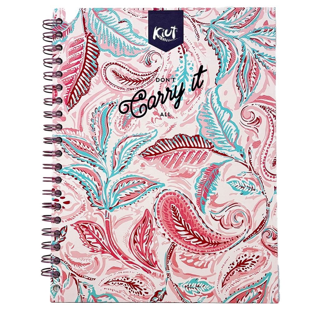 Kiut Cuaderno Argollado 6 Materias 150 Hojas Diseños Surtidos