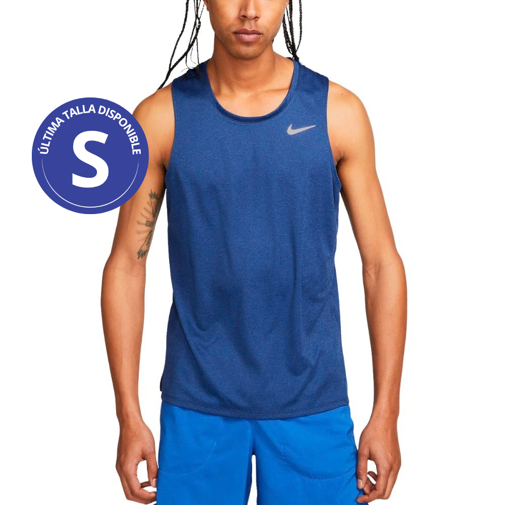 Nike Franela Dri-Fit Miler Tank Talla S Para Caballero