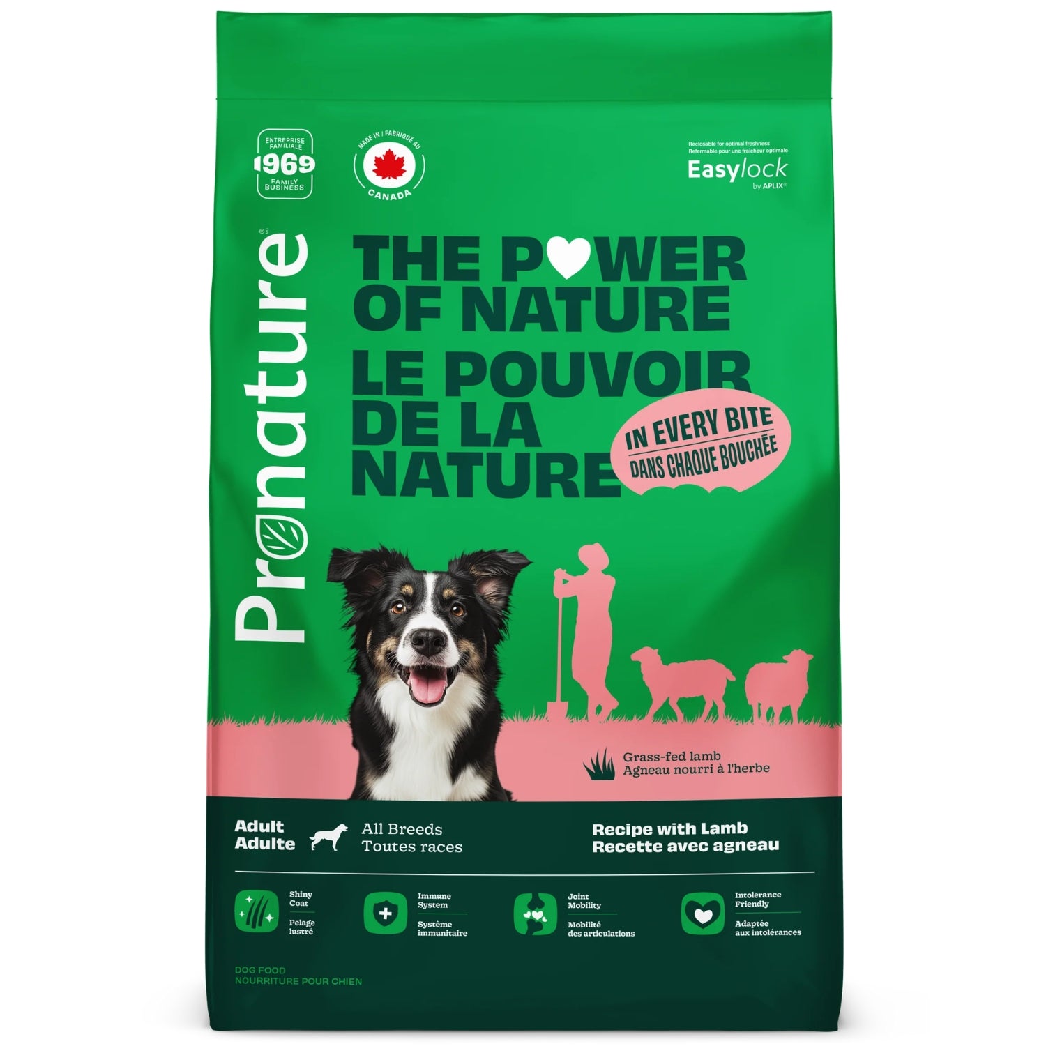 Pronature Alimento para Perros de Todas las RazasSabor Cordero 18Kg