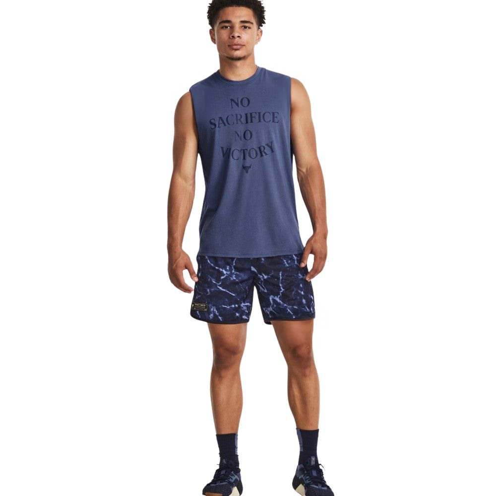 Under Armour Shorts Para Caballero  Project Rock Mesh Printed