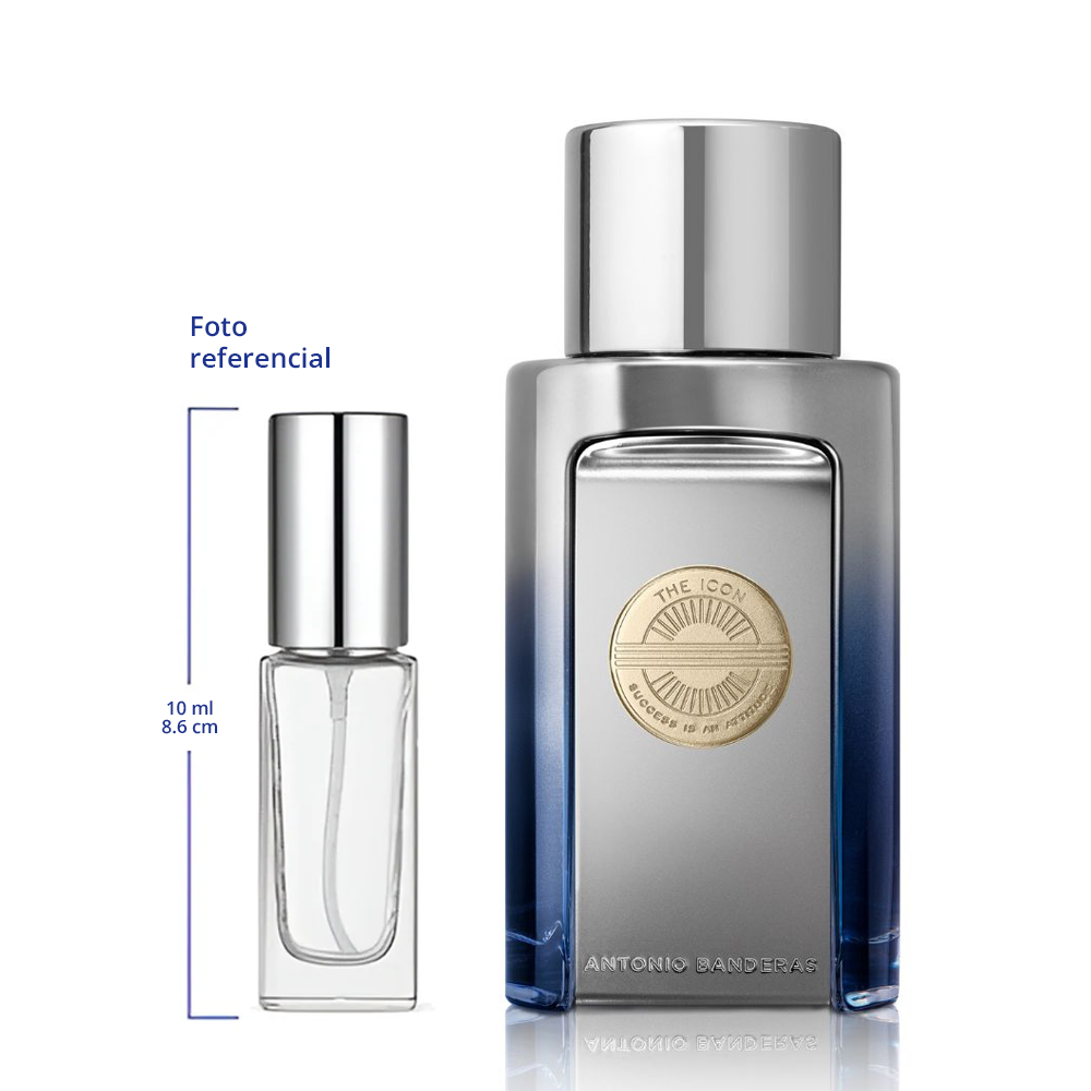 Antonio Banderas The Icon Elixir 5ml y 10ml de 75 a 150 Sprays Aprox Eau De Parfum For Men