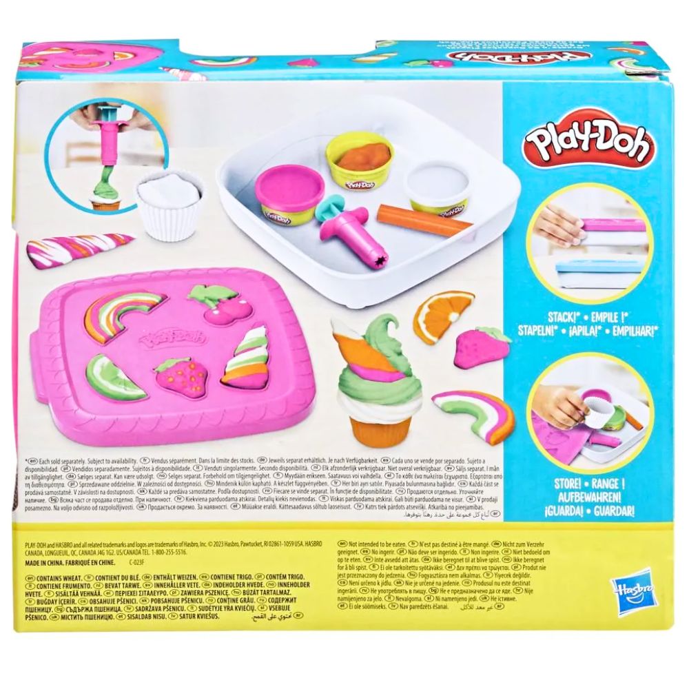 Play-Doh Set De Juego Pastelitos 4und 113gr