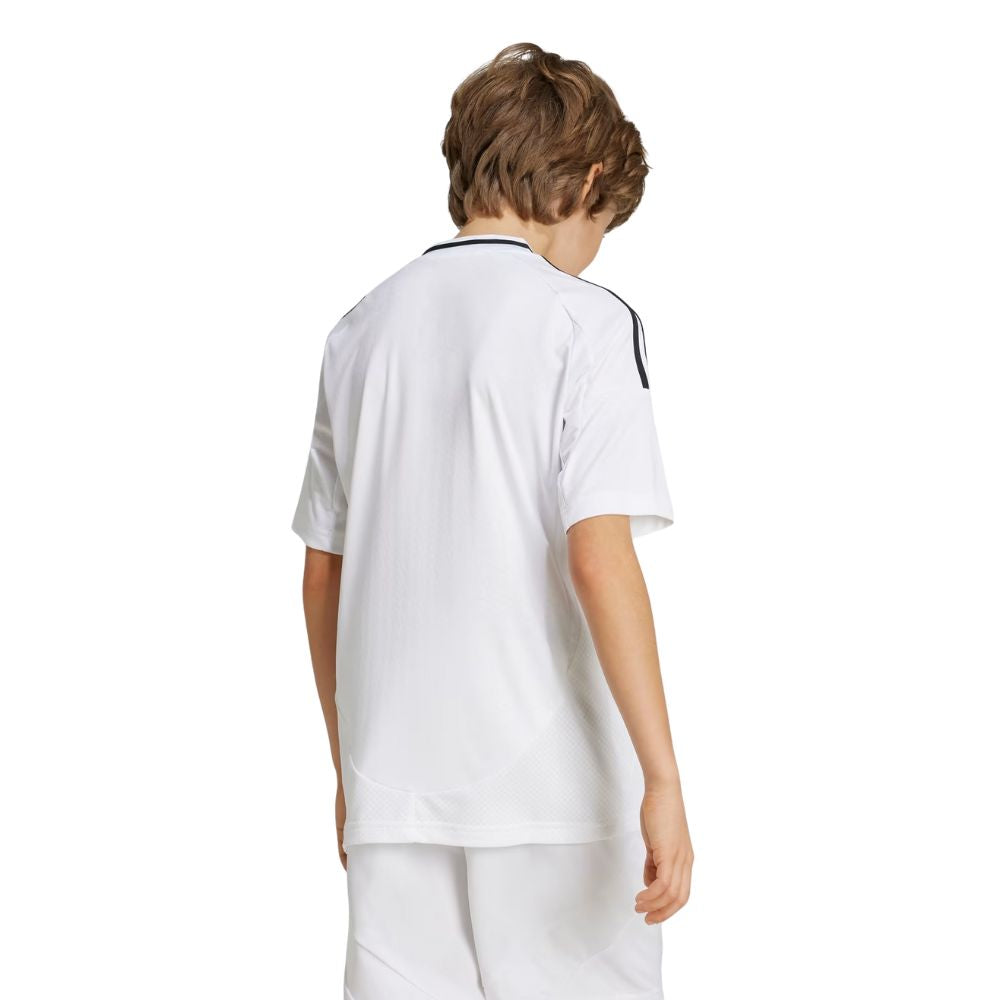 Adidas Camiseta Uniforme Local Real Madrid 24/25 White Para Niños