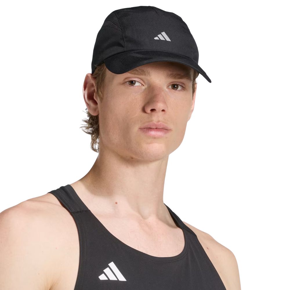 Adidas Gorra Ligera De Running Adizero Climacool Black/Reflective Silver