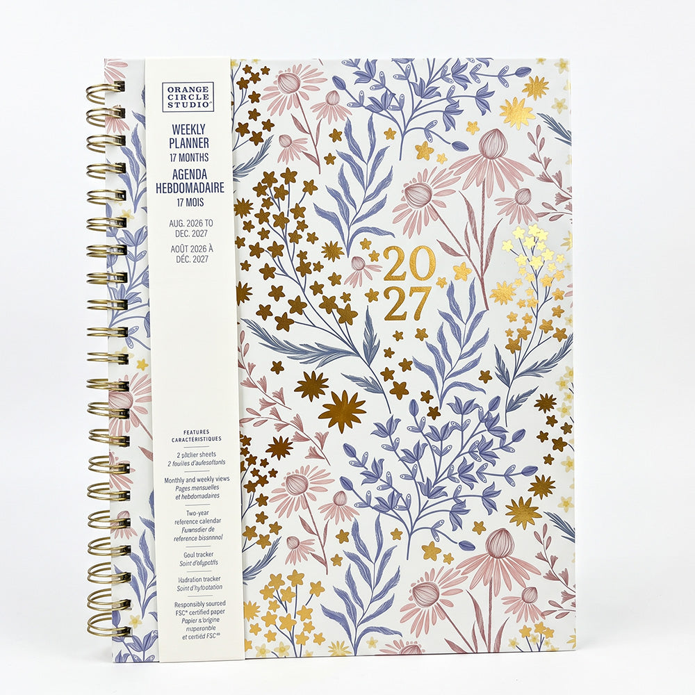 Orange Circle Studio Libreta Weekly Planner 17 Mes