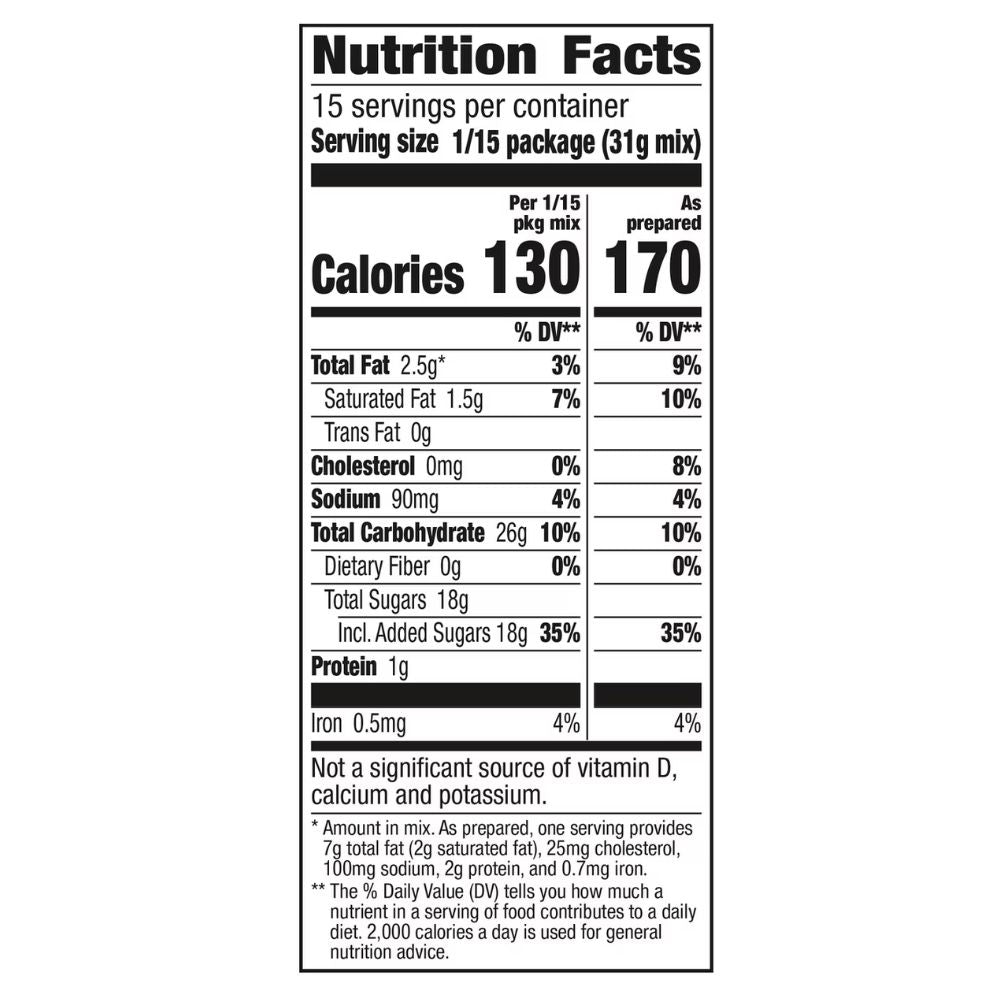 Betty Crocker Mezcla Fudgy Blondie Con M&M'S Minis 470g