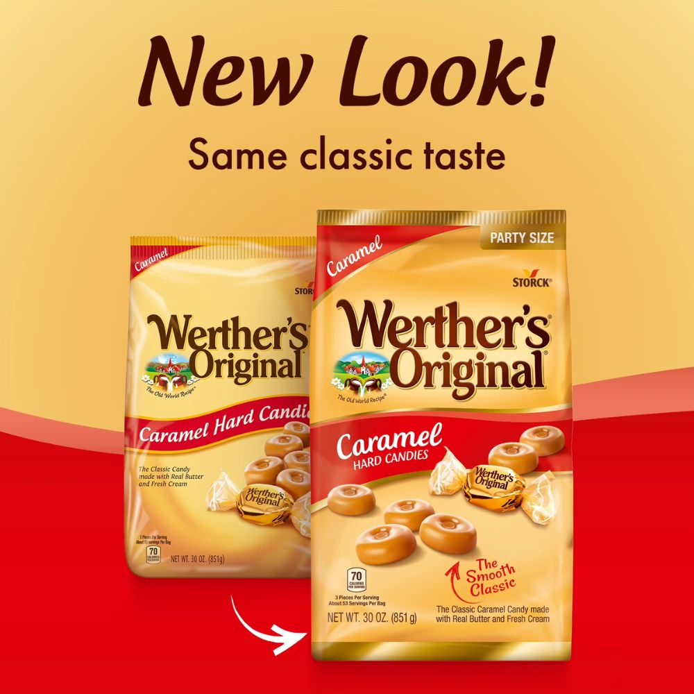 Werther's Original Caramel Hard Candies 851gr