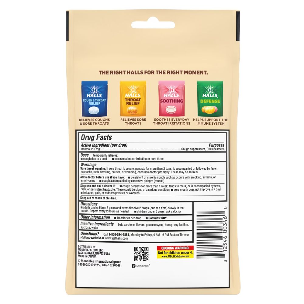Halls Honey Troat Reflief Vanilla 30 Drops