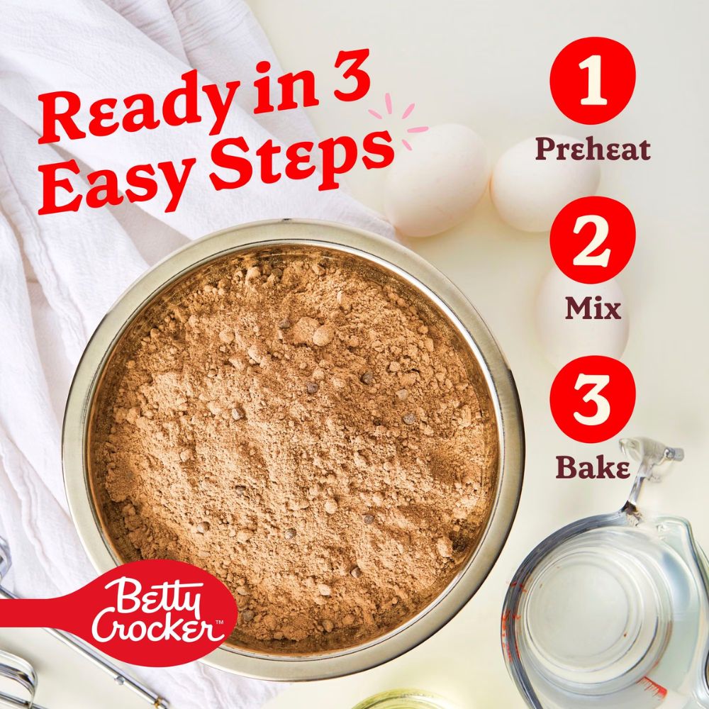 Betty Crocker Milk Chocolate Brownie Mix 462g