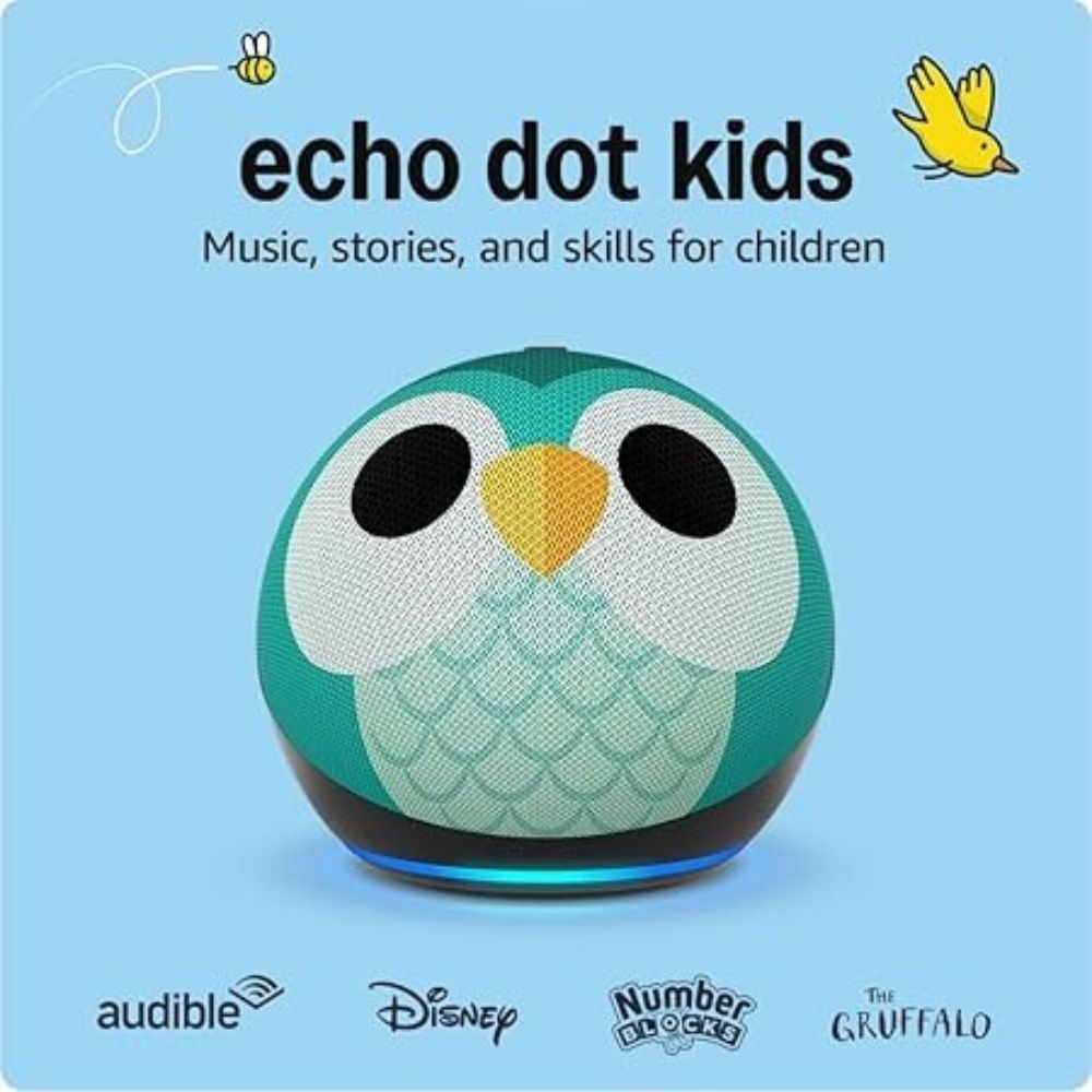 Amazon Echo Dot Kids Learn And Play With Alexa 3+