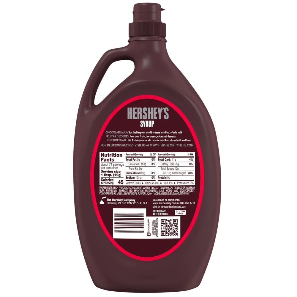 Syrup Hershey's  Chocolate 1.36 kg