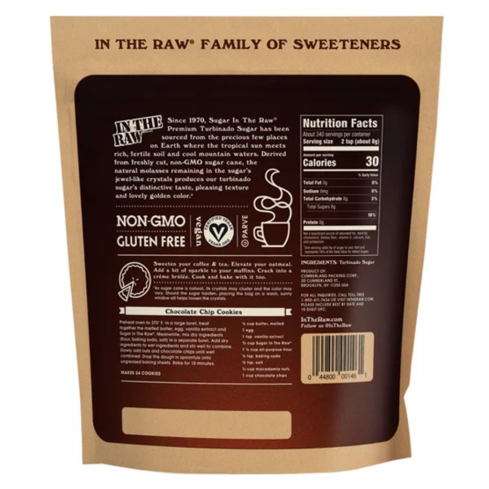 Sugar In The Raw Turbinado Cane 2.72kg