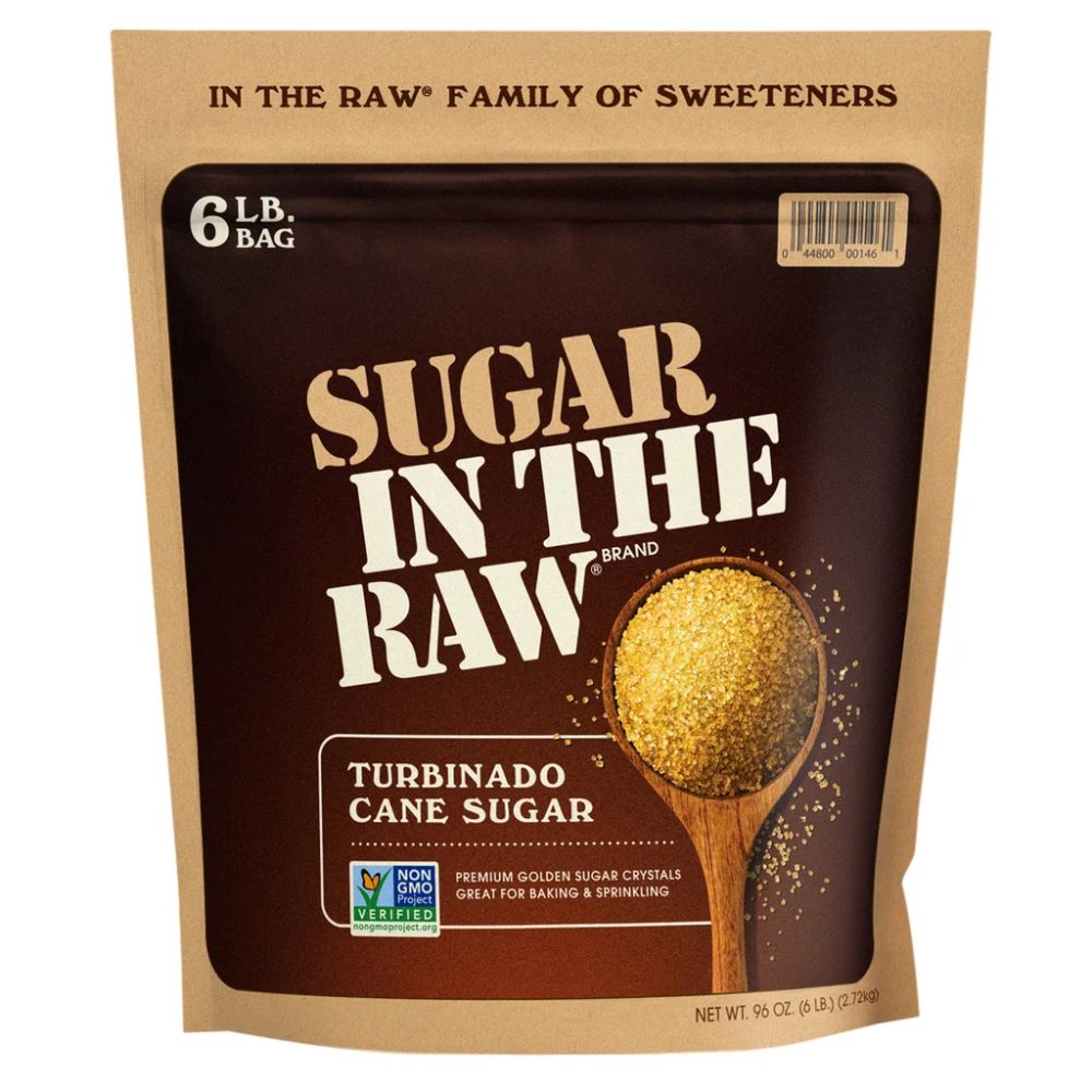 Sugar In The Raw Turbinado Cane 2.72kg