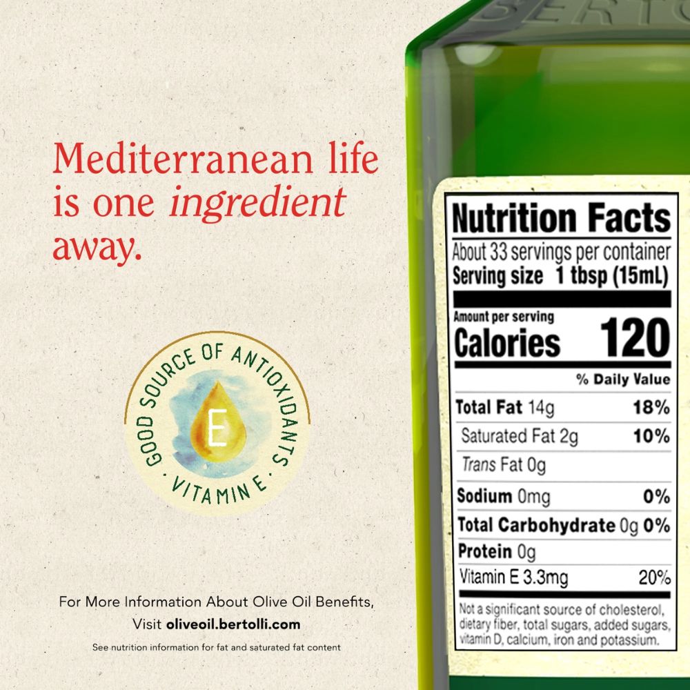 Bertolli Aceite de Oliva Extra Virgen Rich Taste 500 ml