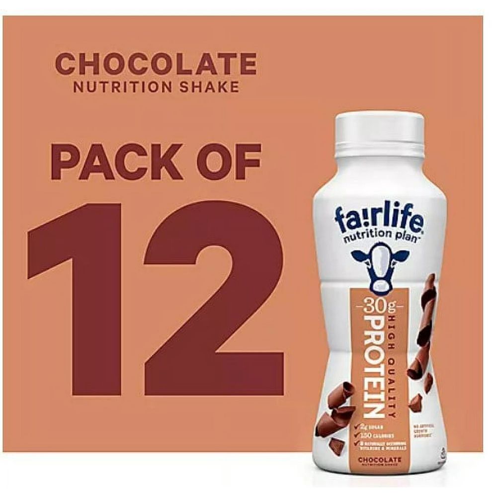 Fairlife Nutrition Plan 30g Protein Chocolate 340ml Pack 12 Und