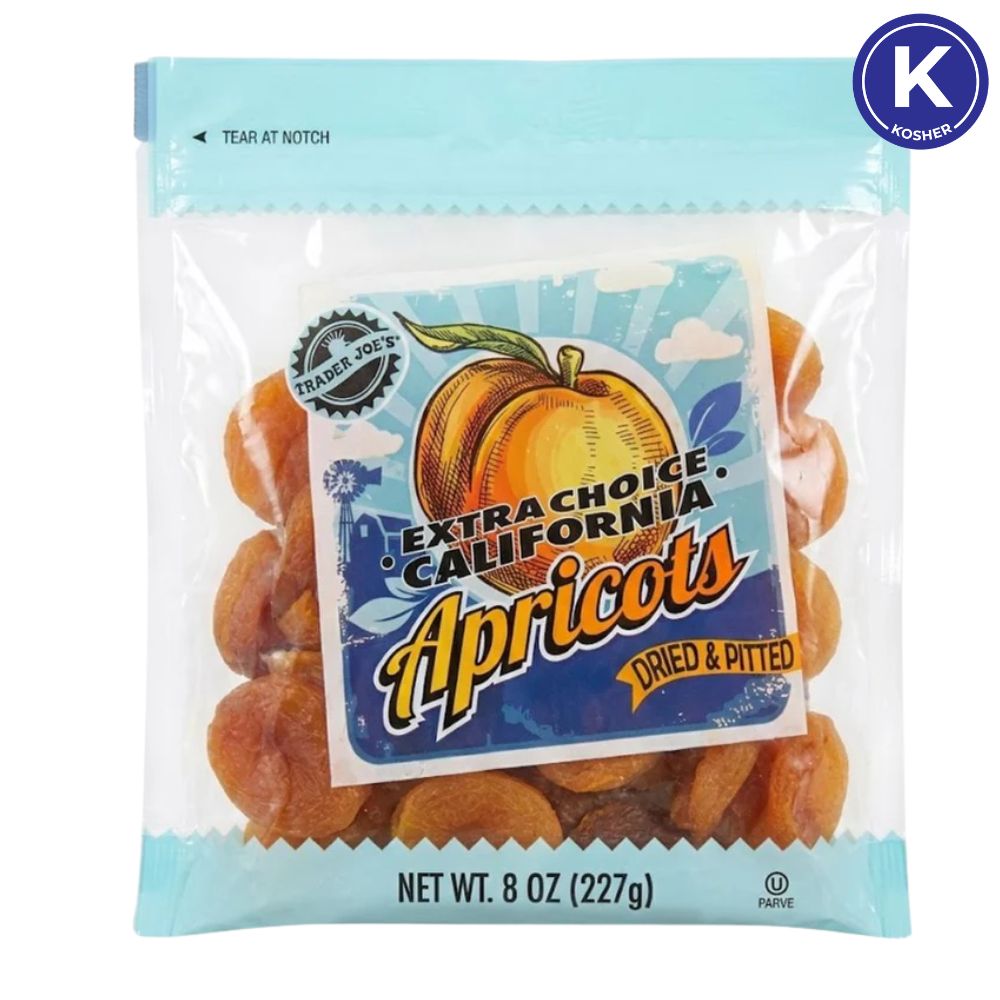 Trader Joe's Extra Choice California Damascos Secos Apricots Dried & Pitted 227g