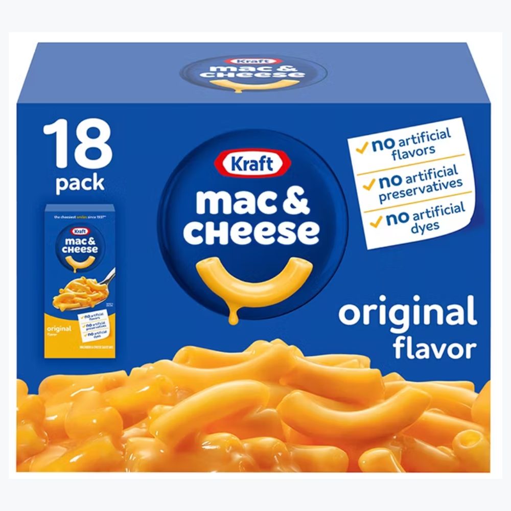 Macaroni Cheese Kraft 18 Cajas 3.69kg