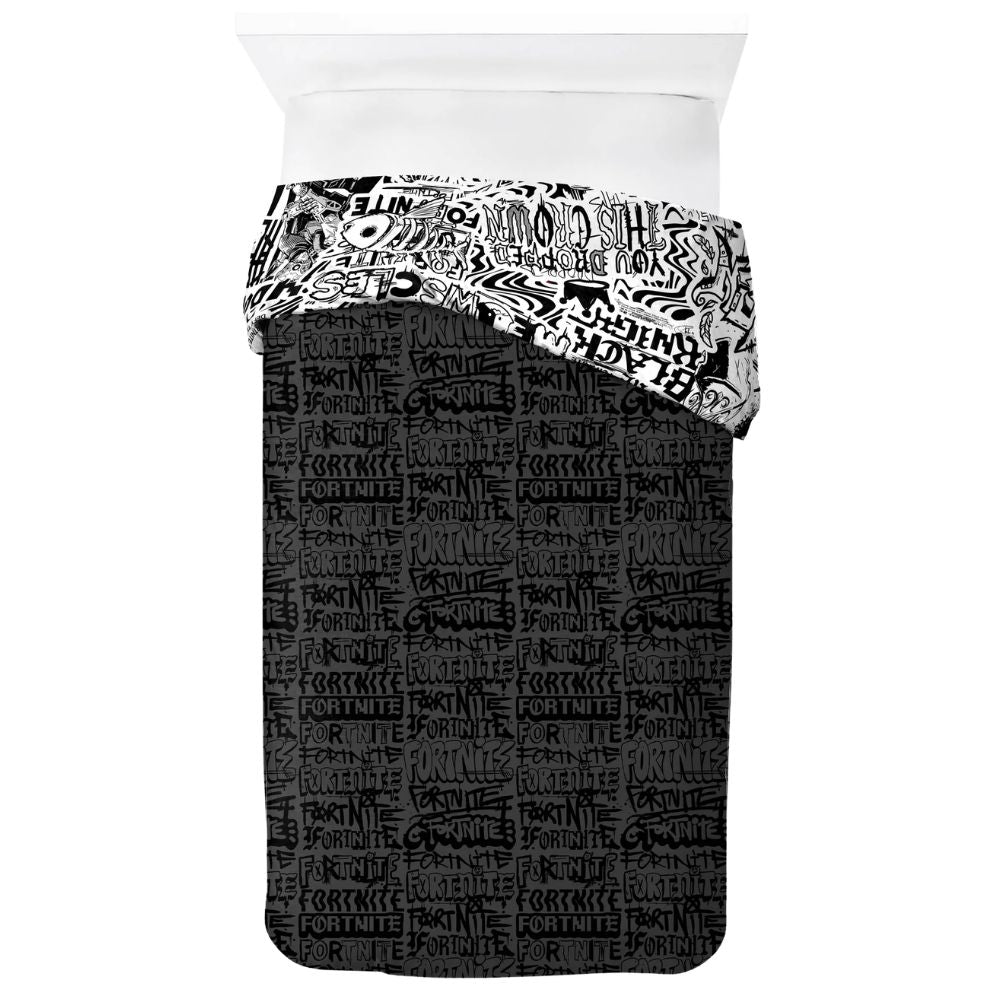Fortnite Edredon Reversible Tamño Individual Set 2 Pzas