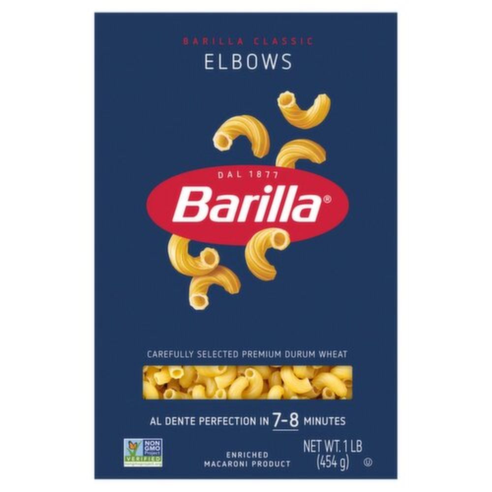 Pasta Barilla Elbows 454g