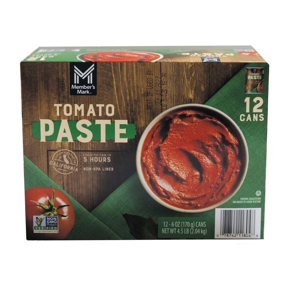 Paste de Tomate 12 Latas Member's Mark Tomate Paste 2.04kg