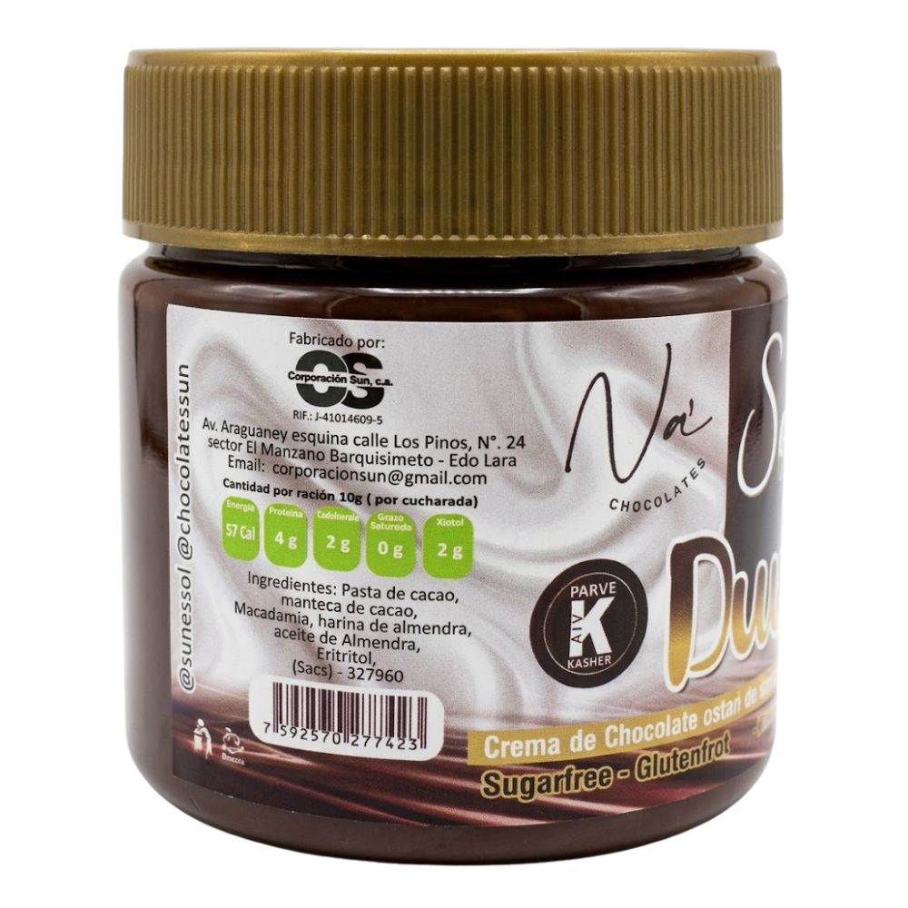 Chocolate Sun Crema Duketo 300gr