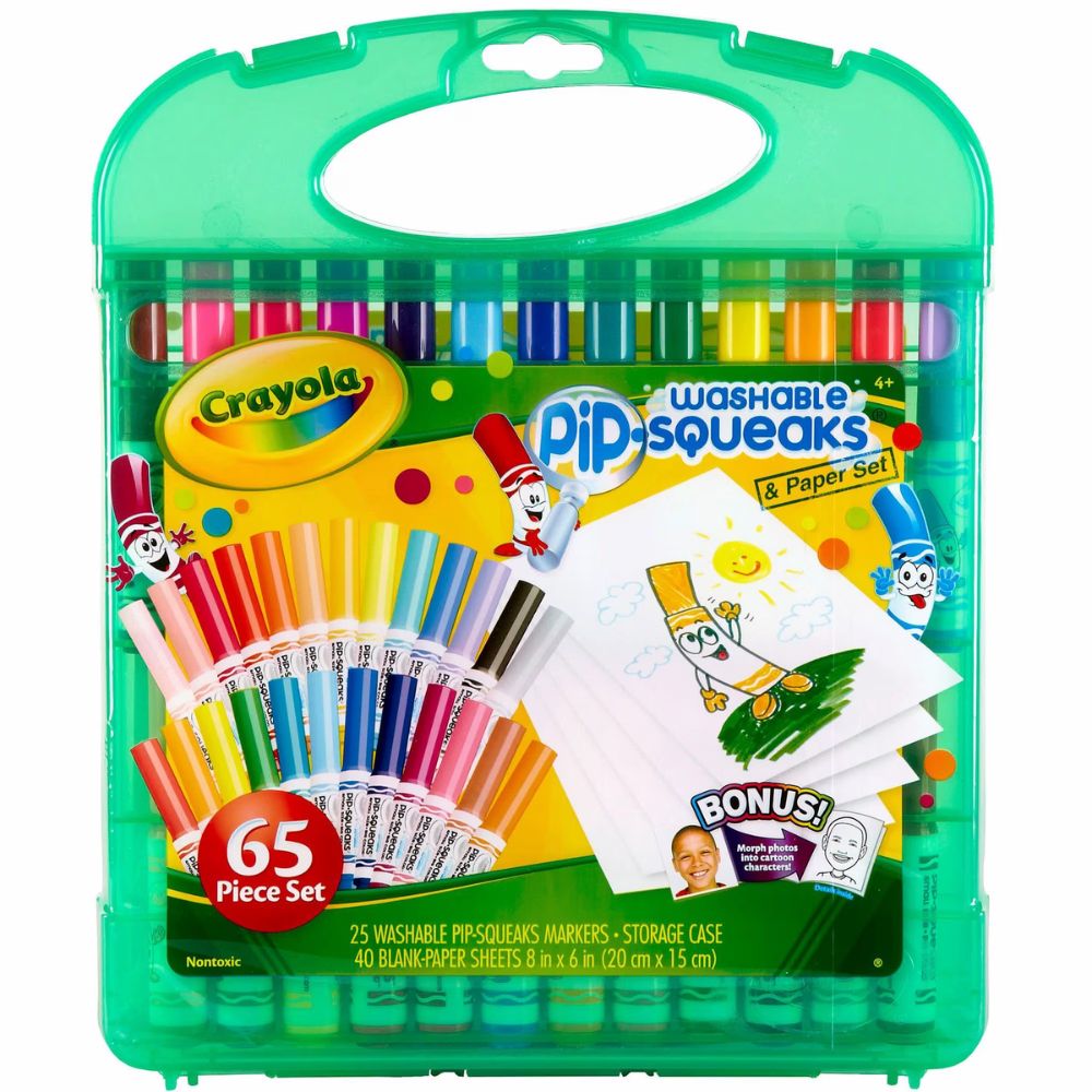 Crayola Pip-Squeaks Washable Markers Kit 4+