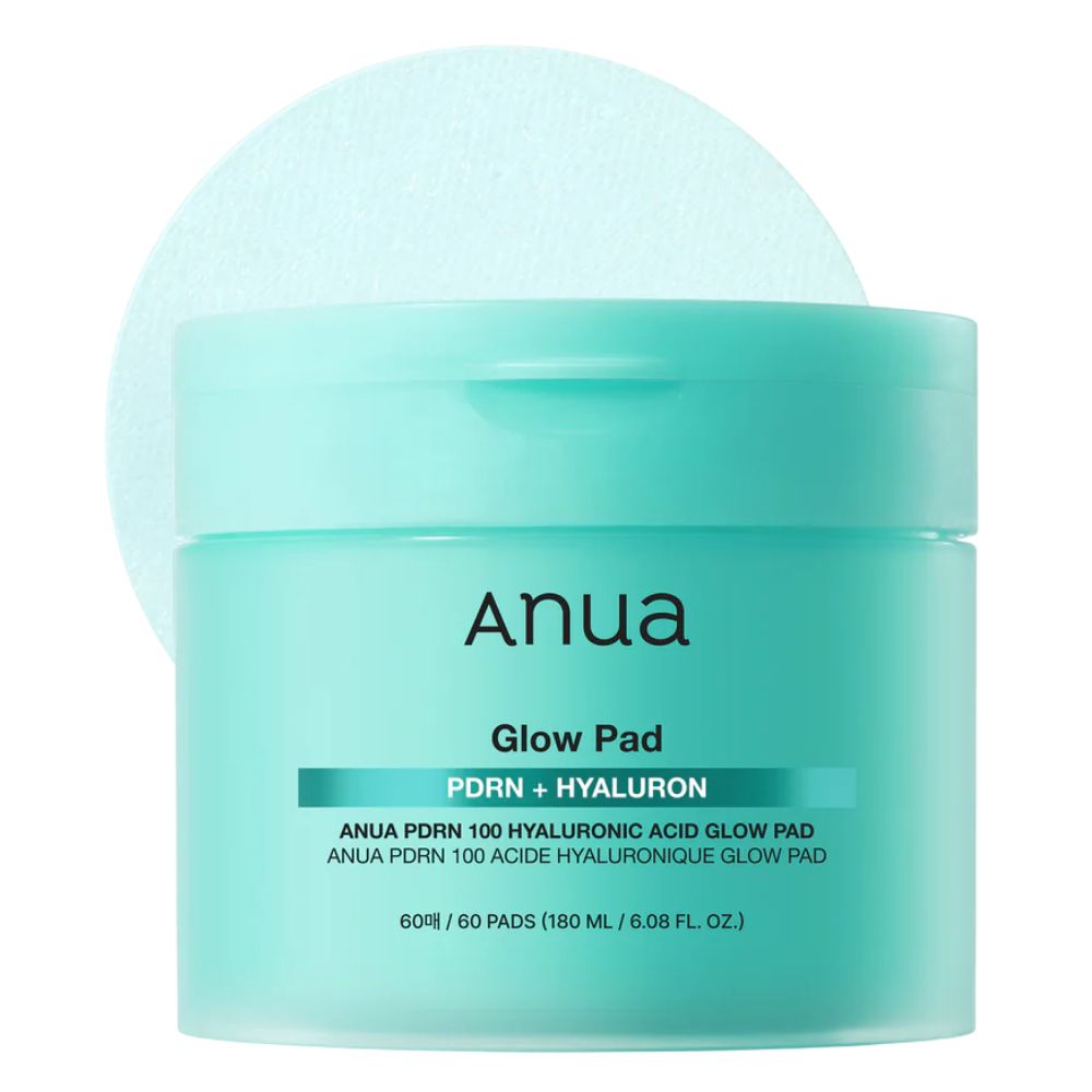 Anua PDRN 100 Hyaluronic Acid Glow Pad 60 Pads