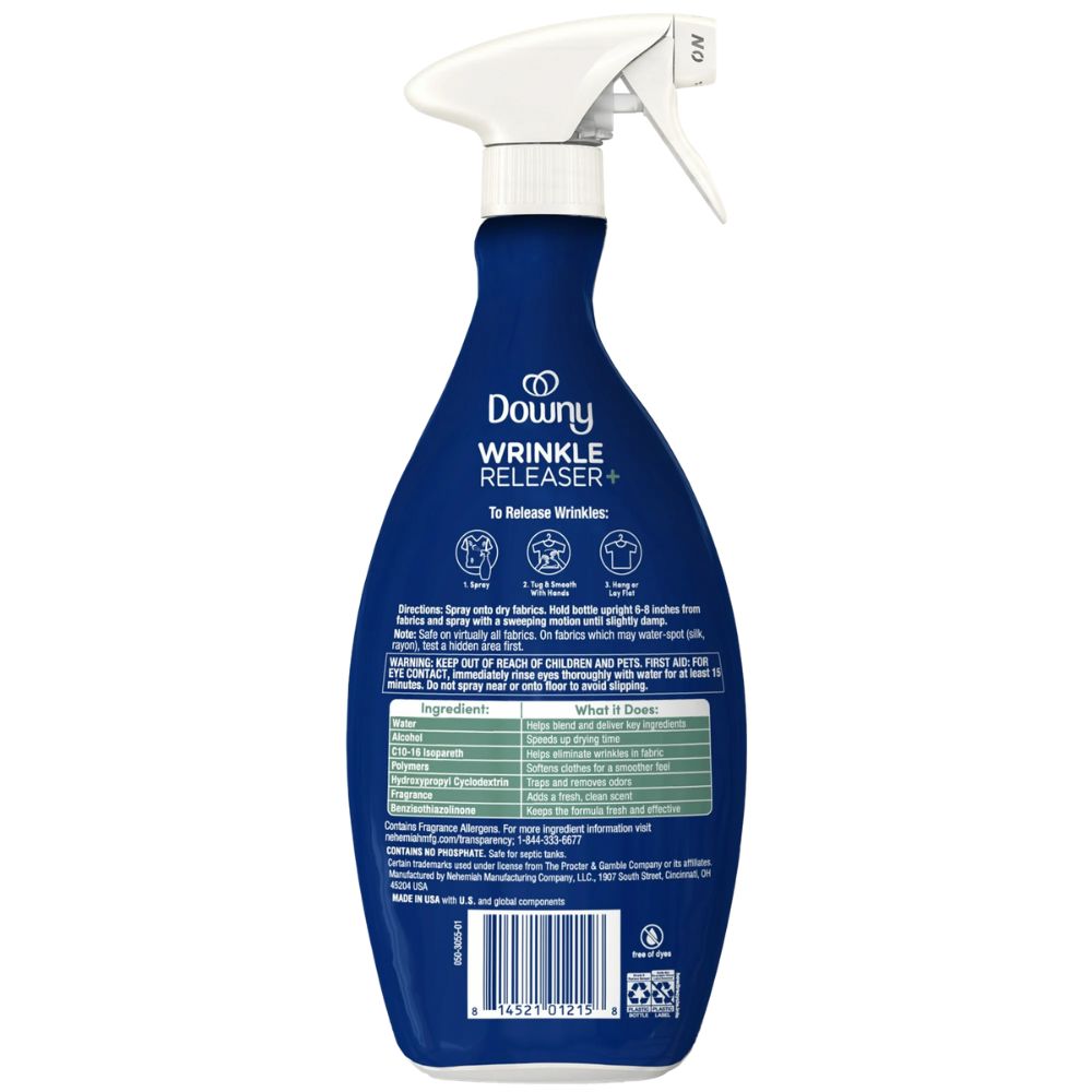Downy Alisador de Ropa Wrinkle Releaser + Crisp Linen Spray 1.00L