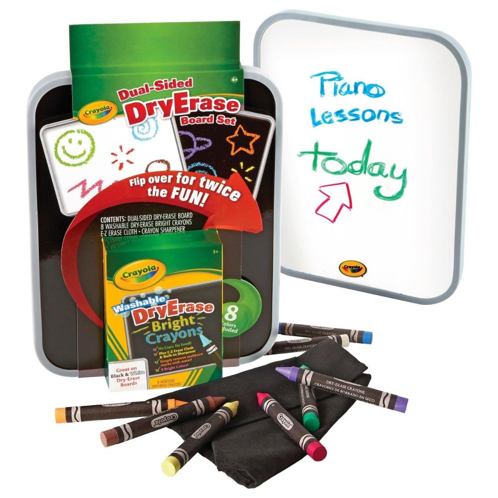 Crayola Dry Erase Dual-Sided Board 4+