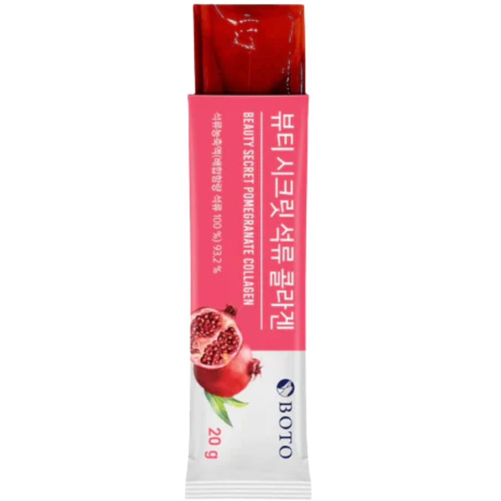 Boto Gomita Beauty Secret Pomegrate Collagen Pack 15 Und de 20g