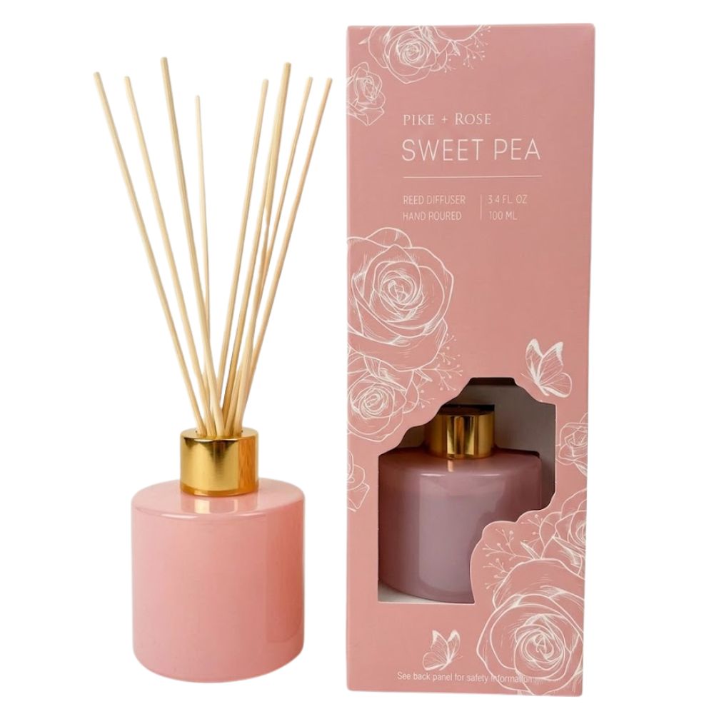 Pike + Rose Ambientador Sweet Pea Reed Diffuser 100ml
