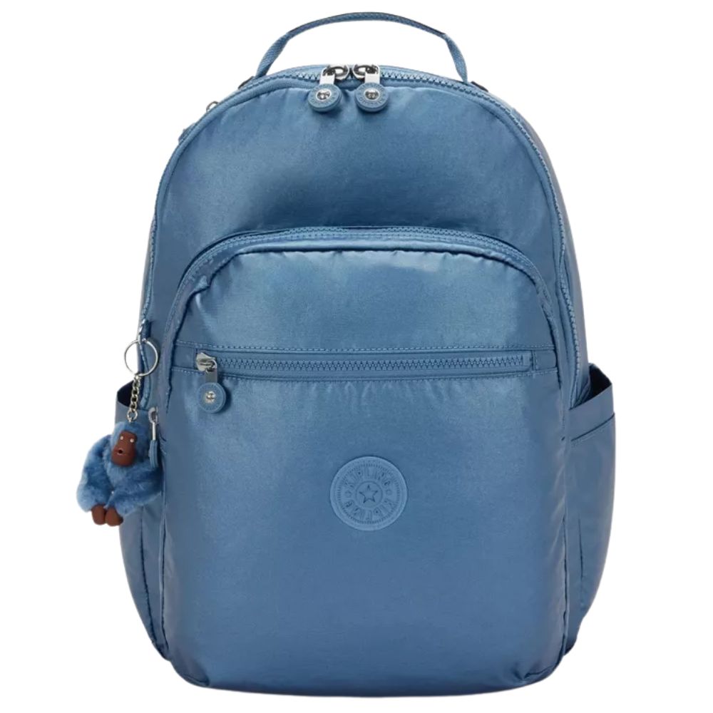Kipling Bolso L Seoul Crystal Sapphire Metallic