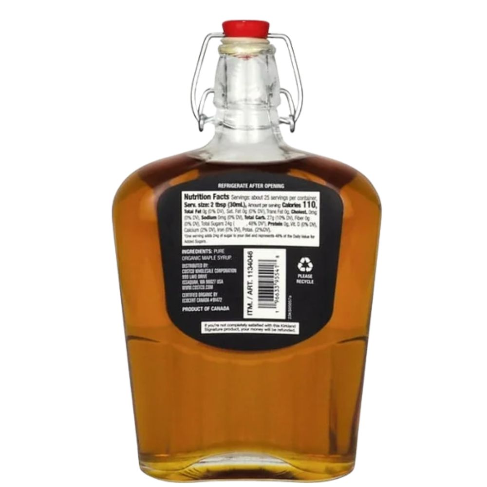 Kirkland Organic Maple  Syrup 740ml