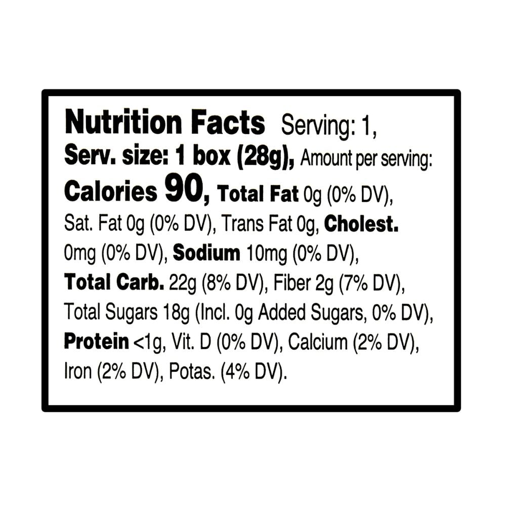 Great Value Uvas Pasas Sun Dried Raisins 28g