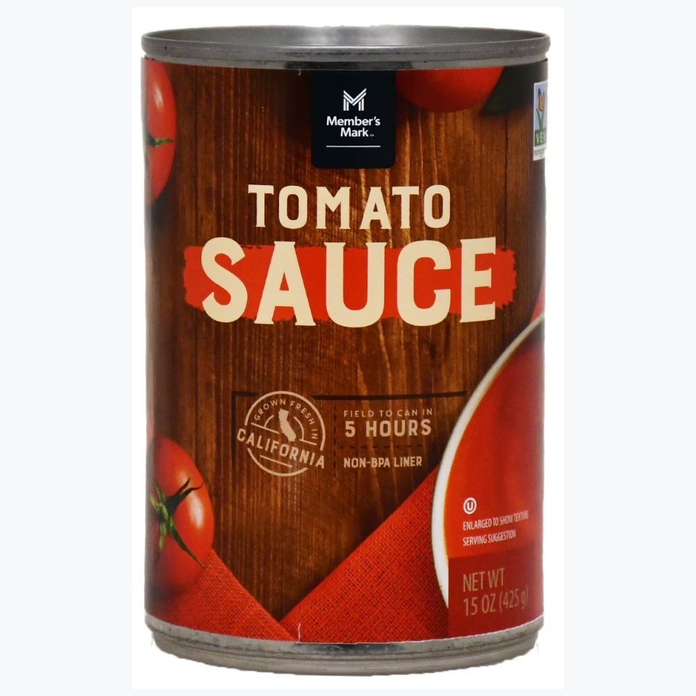 Salsa de Tomate Member's Mark 12 Latas de 425g c/u 5.1 Kg