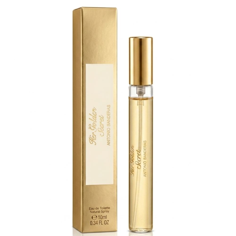 Antonio Banderas Her Golden Secret Eau De Toilette For Woman 10ml