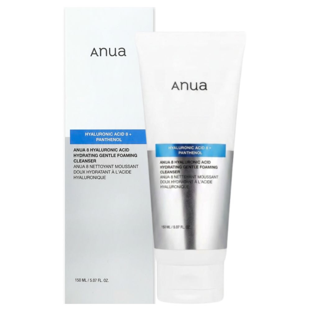 Anua 8 Hyaluronic Acid Hydrating Gentle Foaming Cleanser 150ml