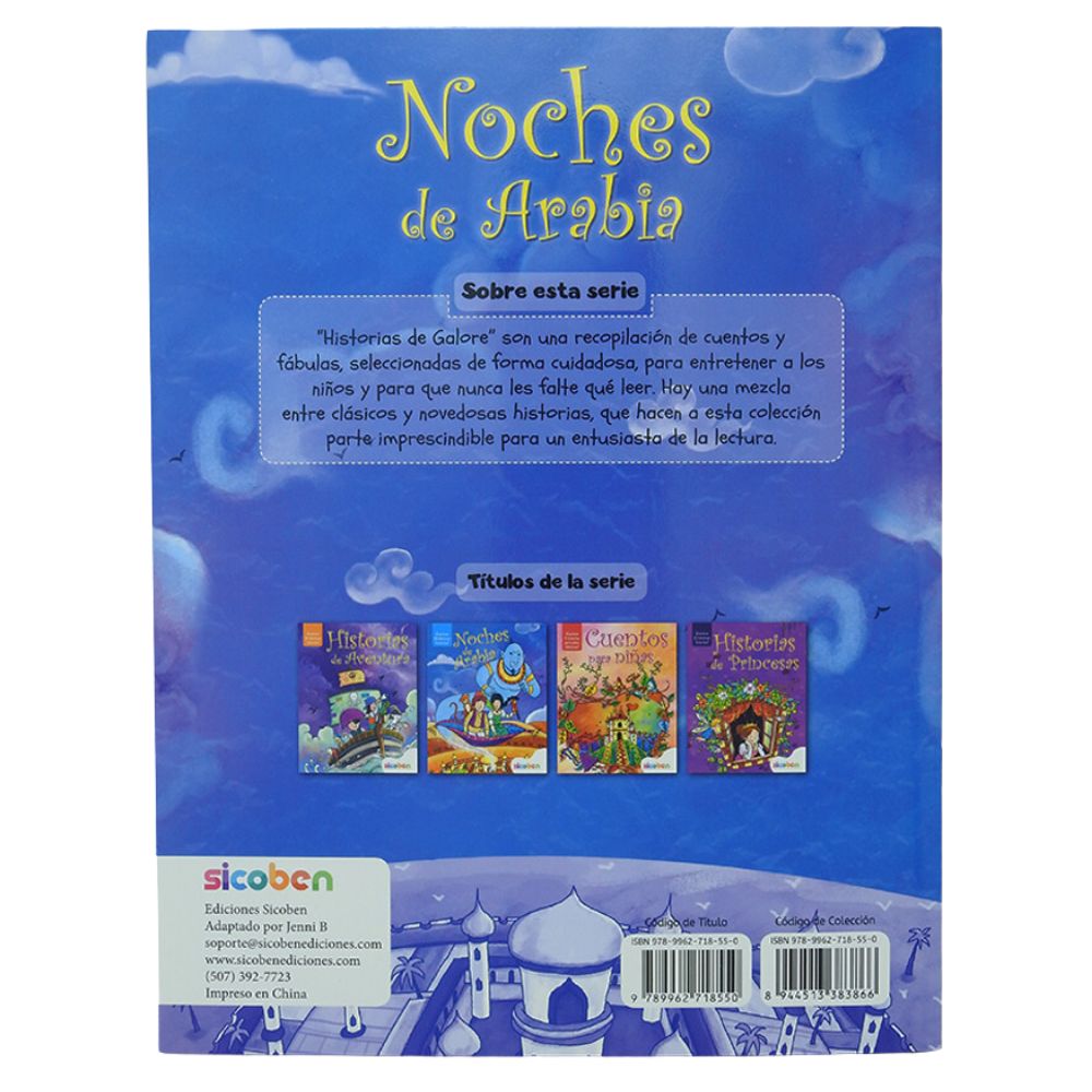 Libro De Lectura 14 Historias De Noches De Arabia 16 pag