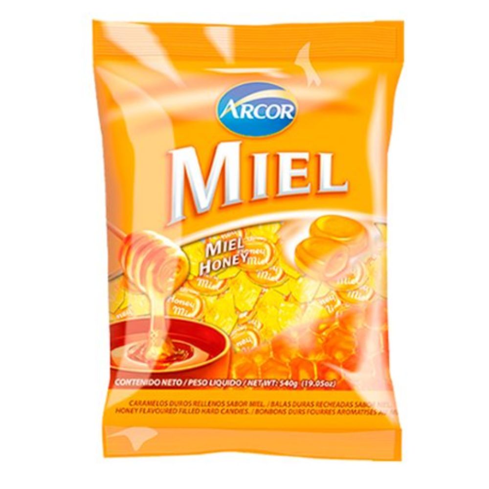 Arcor Caramelos De Miel 125gr 30 Und