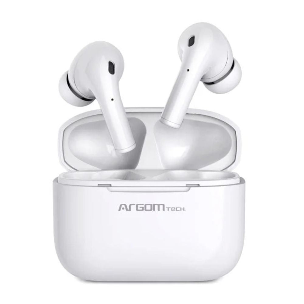Argom Tech Audífonos Inalámbricos Stereo  Skei Pods E71 Case Negro